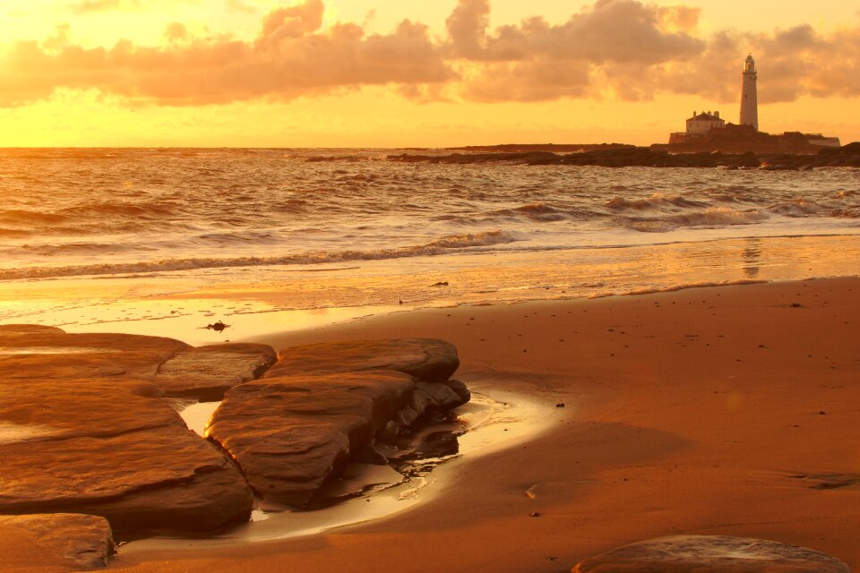 Lighthouse st marys lighthouse whitley bay