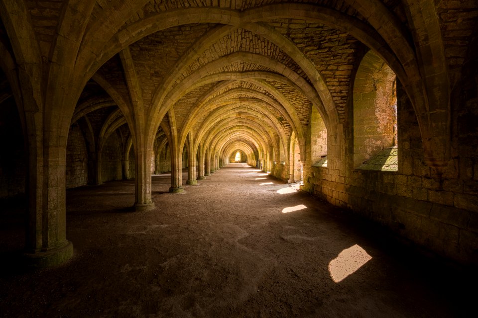 Fountains Abbey, Ripon, United Kingdom 