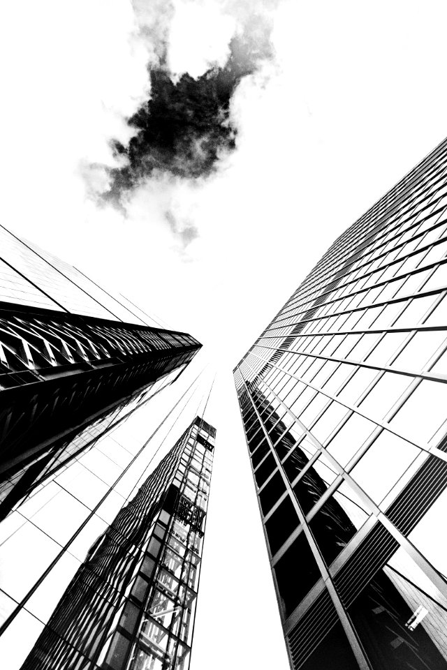 Glass london skyscrapers 