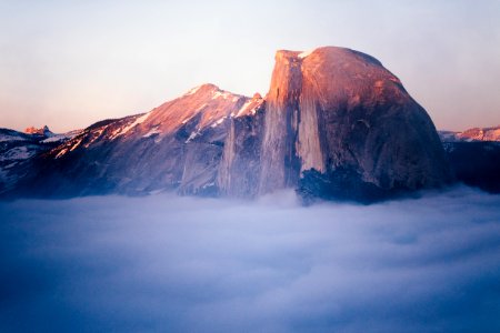 Half Dome Sunset 