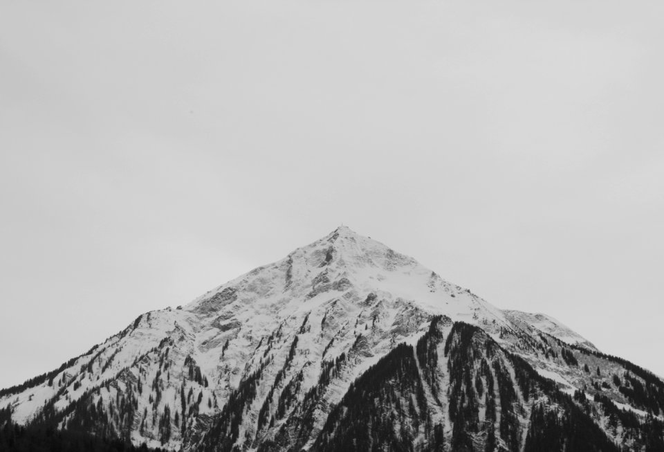 It's a gray winter day 