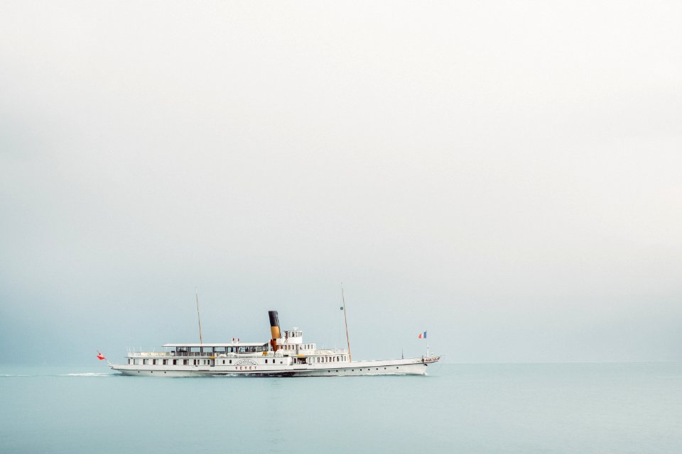 Ocean Vessels in Vevey 