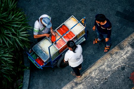 Papaya Fruit Stall 