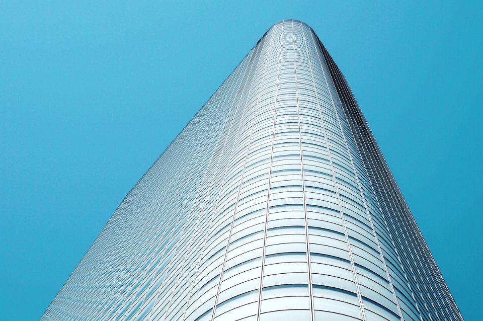 Round skyscraper corner 