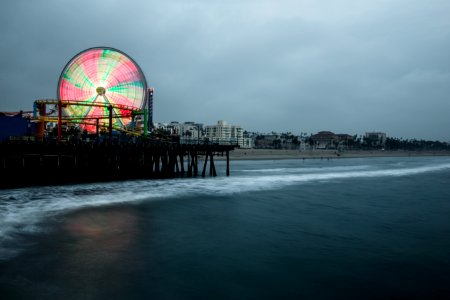 Santa Monica Pier timelapse