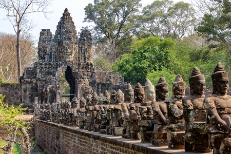 Temple asia angkor photo