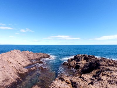 Sea in France photo