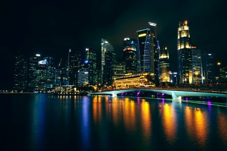 Singapore at Night photo