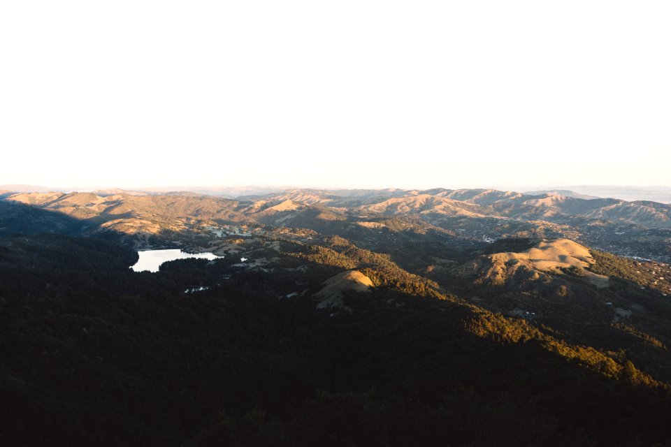 Sunrise from Mt Tam 