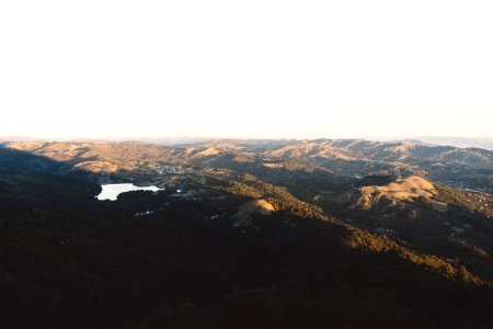 Sunrise from Mt Tam 