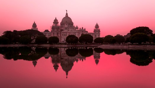 Sunset in the City of Joy 