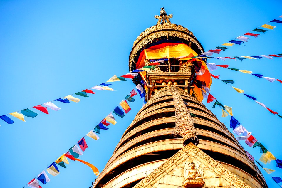 Swayambhu Maha Chaitya, Kathmandu, Nepal 