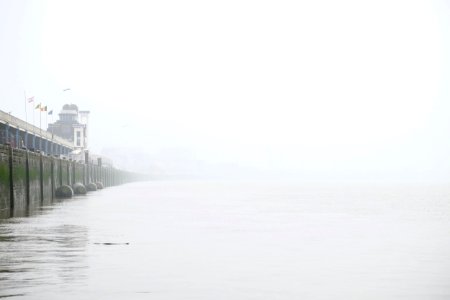 The Misty City - Antwerp photo