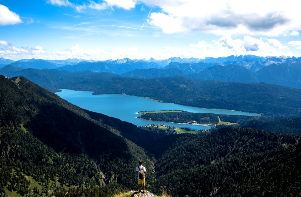 Walchensee, Kochel, Germany 