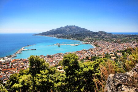 Capital port greece photo