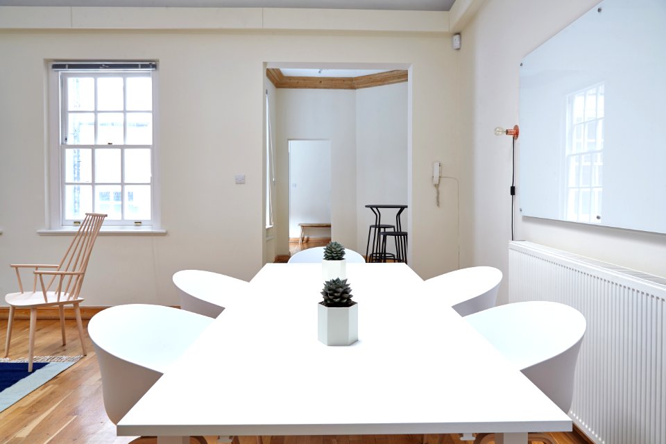 White office space 