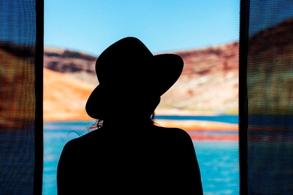 Woman silhouette 