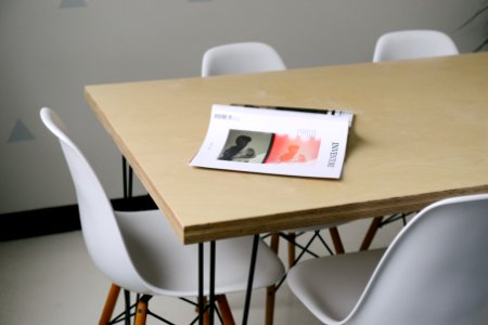 Wooden table and chairs 