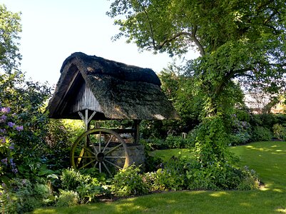 Old garden spring