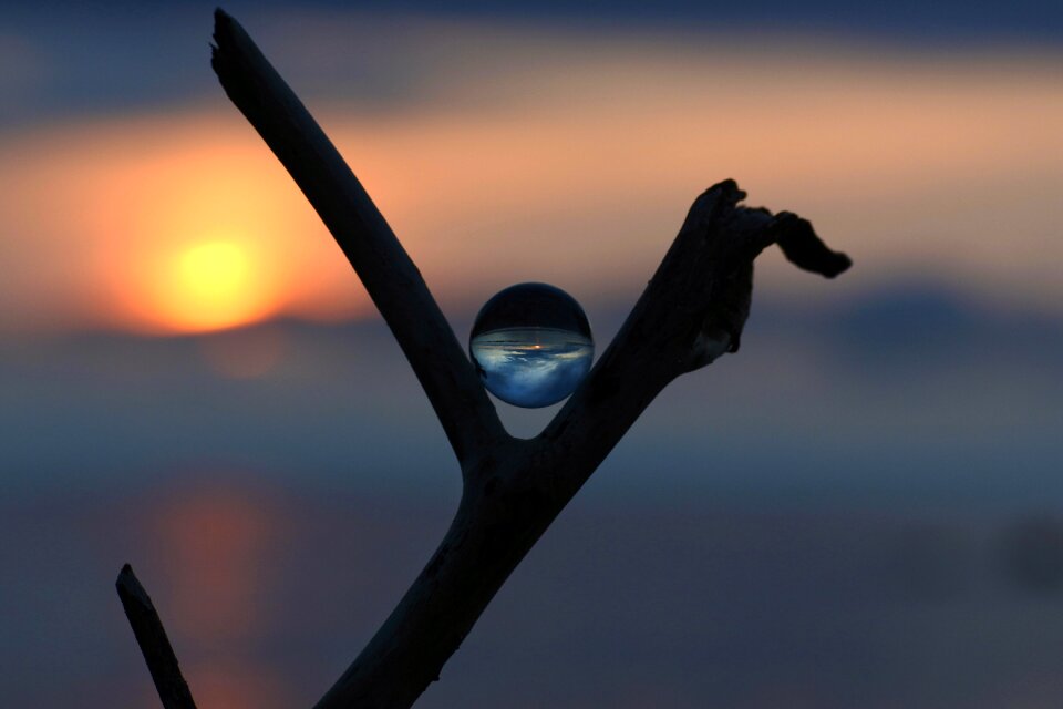 Glass beads marble ball