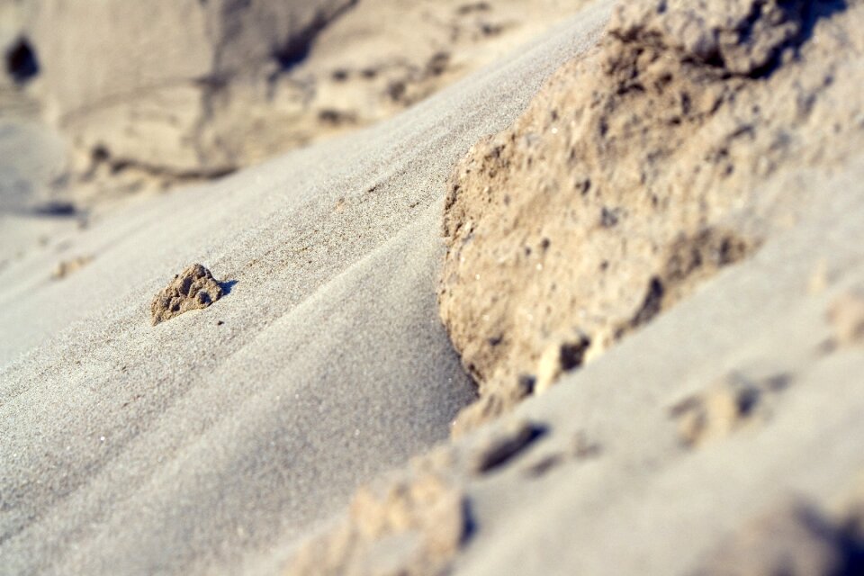 Dry mountain nature