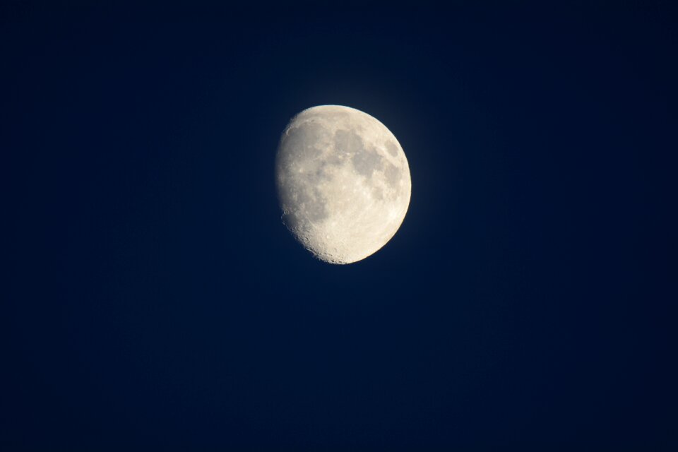 Moon night sky
