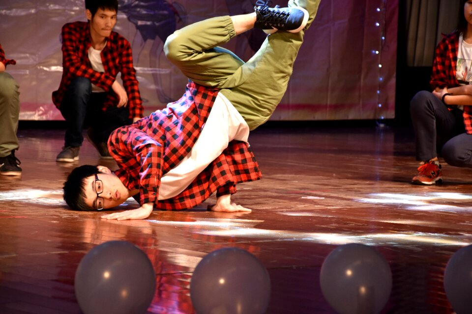 Dance character handsome guy