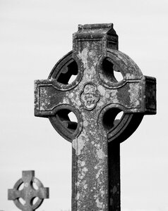 Ireland old cemetery christianity photo
