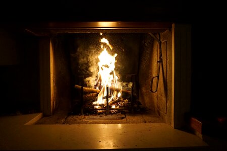 Burn firebox heat photo