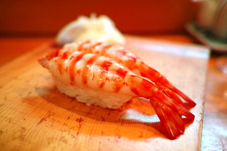 Tiger prawn restaurant cuisine photo