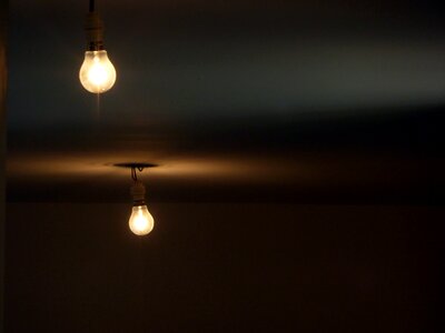 Interior electricity lighting photo