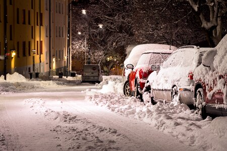 Covered deep winter photo