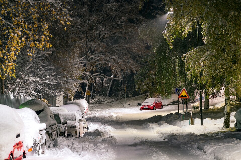 Covered deep winter