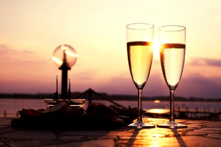 Free stock photo of champagne, date, drink
