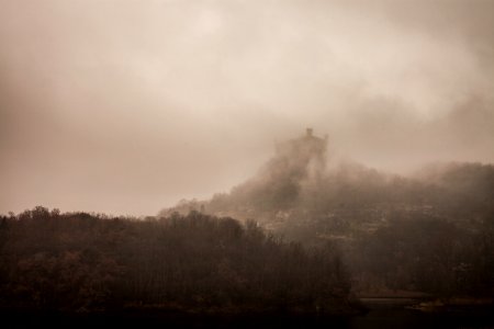 Free stock photo of castle, dark ages, fog photo