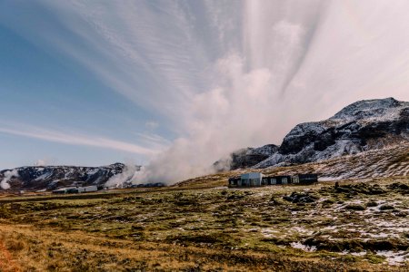 House Near Mountain