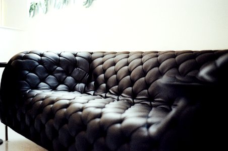 Free stock photo of black, couch, furniture photo