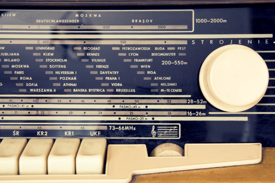 Black and White Radio