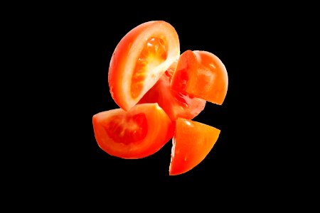 Sliced Tomato Fruits photo