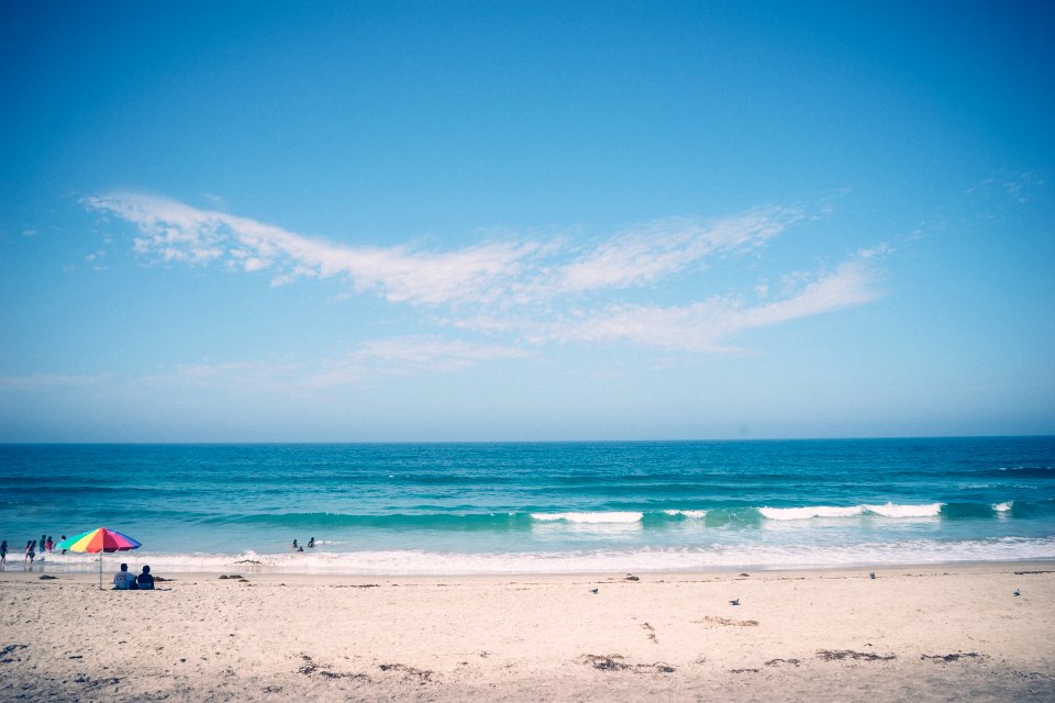 People on the Beach Photography photo