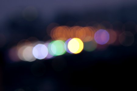 Out of Focus Photo of Lights in Bokeh Photography photo
