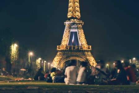 Eiffel Tower Scenery photo