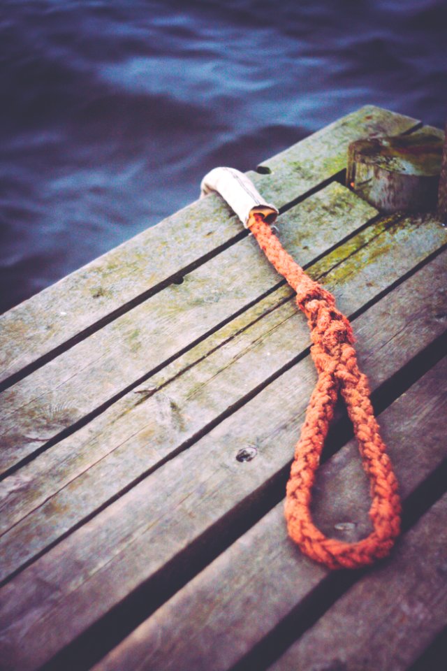 Sea rope photo