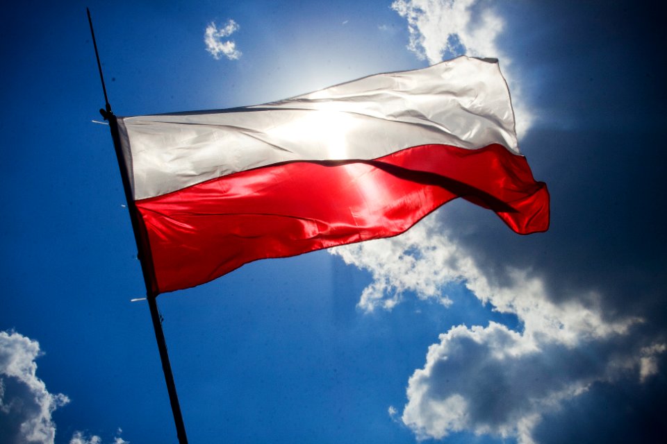 Flag of Poland photo