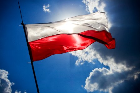 Flag of Poland photo