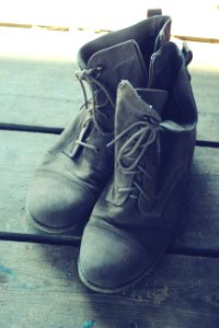 Vintage shoes photo