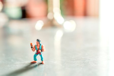 Selective Focus Photography of Male Character Figurine photo