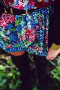 Colorful fabric / skirt