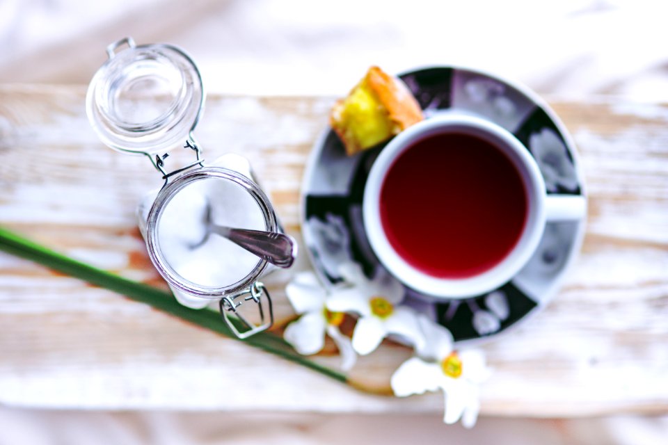 Sugar time with tea