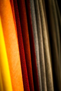 Colorful fabrics II photo